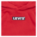 Levis LVN BOXTAB PULLOVER HOODIE Červená