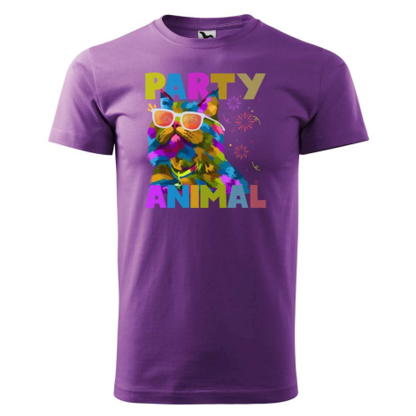 DOBRÝ TRIKO Pánské tričko s potiskem Party animal
