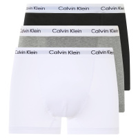 Calvin Klein Pánské boxerky, 3 kusy (černá/bílá/šedá)