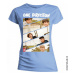 One Direction tričko, Band Sliced Blue, dámské