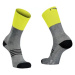 Northwave Extreme Pro High Sock grey/yellow