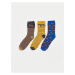 LC Waikiki Lcwk Printed Boy's Towel Socks 3-Pack