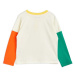 Dětské bavlněné tričko s dlouhým rukávem Mini Rodini bílá barva, s potiskem