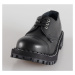 boty kožené dámské - - STEEL - 101/102 Black