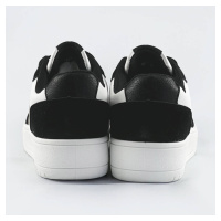 Černé dámské tenisky sneakers s panteřím vzorem (6363)