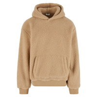 Pánská mikina s kapucí Teddy Hoody béžová