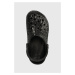 Pantofle Crocs dámské, černá barva