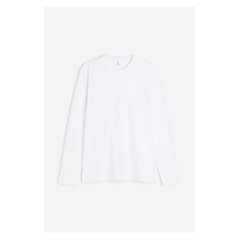 H & M - Žerzejové triko Slim Fit - bílá H&M