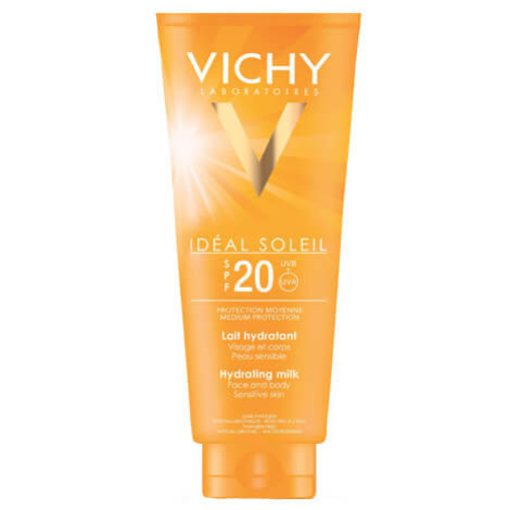 Vichy Hydratační ochranné mléko SPF 20 Idéal Soleil (Hydrating Milk) 300 ml