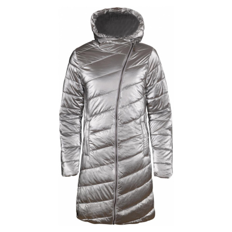 Dámský zimní kabát Alpine Pro OMEGA 4 - stříbrná