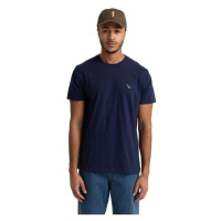 Revolution 1302 KEE T-Shirt - Navy Melange Modrá