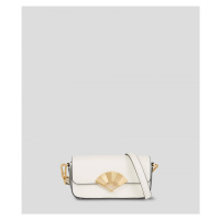 Crossbody karl lagerfeld k/signature fan sm crossbody bílá