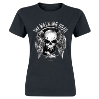 The Walking Dead Wings And Skull Dámské tričko černá