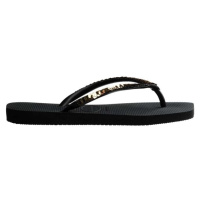 HAVAIANAS SQUARE MAGIC SEQUIN Dámské žabky, černá, velikost 41/42