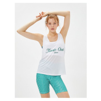 Koton Tennis Printed Athlete Tank