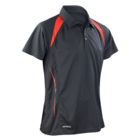 Spiro Pánské funkční polo triko RT177M Black