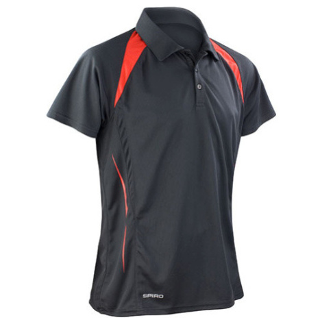 Spiro Pánské funkční polo triko RT177M Black