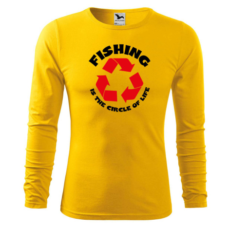 DOBRÝ TRIKO Pánské bavlněné triko Fishing