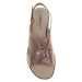 Dámské sandály Caprice 9-28703-42 taupe metallic