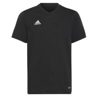 adidas ENTRADA 22 TEE Chlapecké triko, černá, velikost