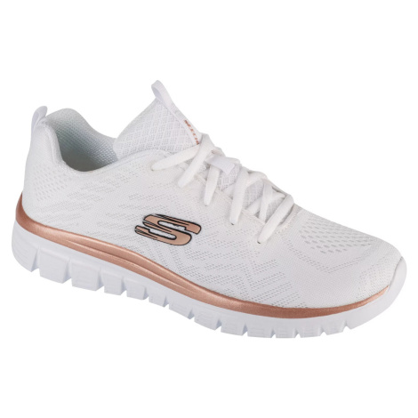 BÍLÉ DÁMSKÉ TENISKY SKECHERS GRACEFUL - GET CONNECTED Bílá