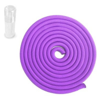 SEDCO Gymnastické bavlněné švihadlo 3m - PVC Tuba, fialová