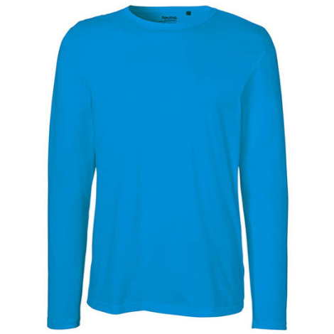 Neutral Pánské tričko s dlouhým rukávem NE61050 Sapphire