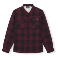 Dickies Lined Sacramento Sherpa Shirt - Marron Bordó