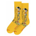Ponožky MuseARTa žlutá barva