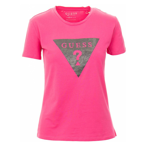 Guess dámské tričko růžové