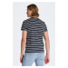 TRIČKO GANT STRIPED SS T-SHIRT bílá