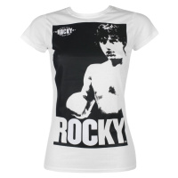 tričko dámské Rocky - Vintage Photo - HYBRIS - MGM-5-ROCK011-H12-14-WH