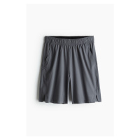 H & M - Sportovní šortky DryMove™ čtyřsměrný streč - šedá
