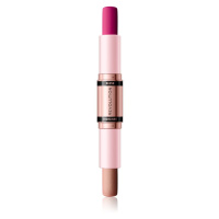 Makeup Revolution Blush & Highlight krémová tvářenka a rozjasňovač v tyčince odstín Sparkling Wi