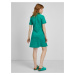 Zelené basic šaty ONLY Lea