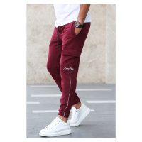 Madmext Claret Red Men's Tracksuit with Pocket 4828