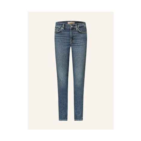 7 For All Mankind Skinny Džíny Roxanne Bay bay mid blue