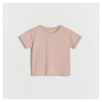 Reserved - Tričko s ozdobným vyšíváním - Růžová