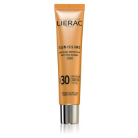 Lierac Sunissime Global Anti-Ageing Care ochranný tónovaný fluid na obličej SPF 30 odstín Golden