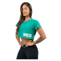 Nebbia Crop Top tričko POWERHOUSE 279 zelená
