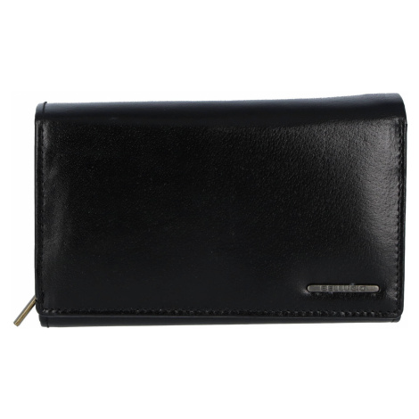 Dámská kožená peněženka Bellugio Jasmina,černá