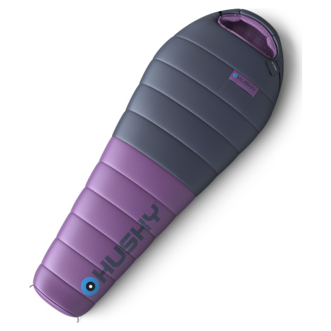 Péřový zimní dámský spacák HUSKY Drape Ladies blue/purple