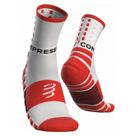 Compressport SHOCK ABSORB SOCKS Běžecké ponožky, bílá, velikost