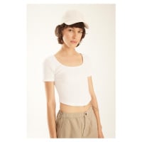 DEFACTO Cool Fitted Ribbed Camisole Short Sleeve T-Shirt