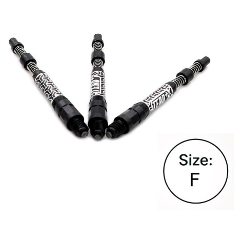 Násadky na šipky Cuesoul TERO+ AK7P černé, délka 53mm (F)