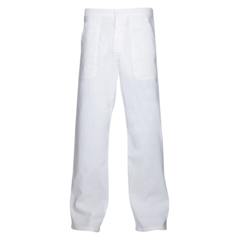 Ardon Pánské bílé pracovní kalhoty SANDER