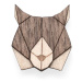 Dřevěná brož Lynx Brooch