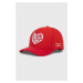 Bavlněná baseballová čepice LaBellaMafia červená barva, s aplikací