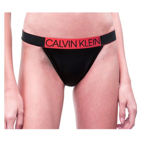 Dámské plavky Calvin Klein KW0KW00619 brazilky černé | černá