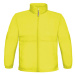 B&amp;C Jacket Sirocco Dětská jarní bunda JK950 Ultra Yellow